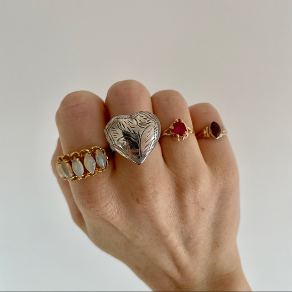 ✨VINTAGE✨RINGS✨‎ Authentic Stones ✨ From My Private Collection ✨ - Picture 3 of 9